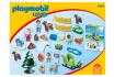 Calendrier de l'Avent 1-2-3 Père Noël et animaux de la forêt - Playmobil® Playmobil Noël 9391 1