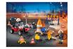 Calendrier de l'Avent Pompier et incendie de chantier - Playmobil® Playmobil Noël 9486 1