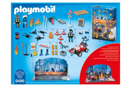 Adventskalender Feuerwehr - Playmobil® Playmobil Weihnachten 9486 2 
