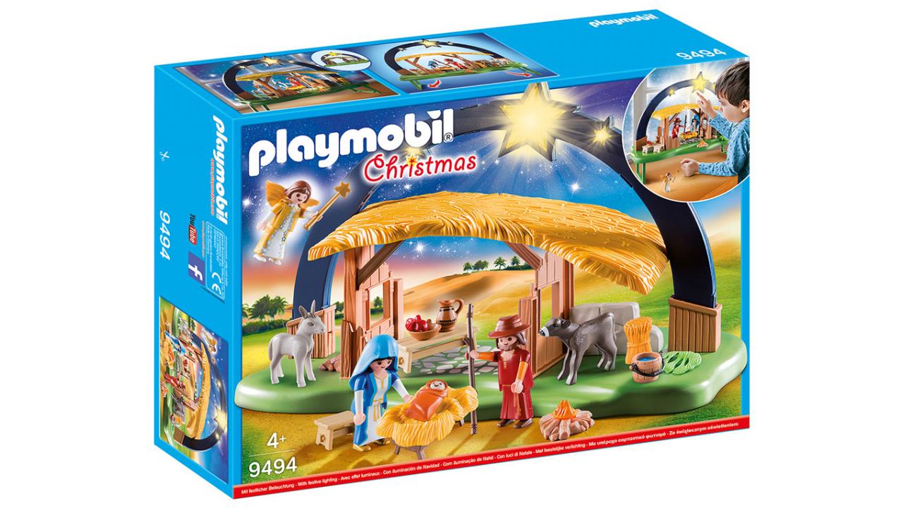 Playmobil - 9494 - Crèche avec illumination : : Jeux et Jouets