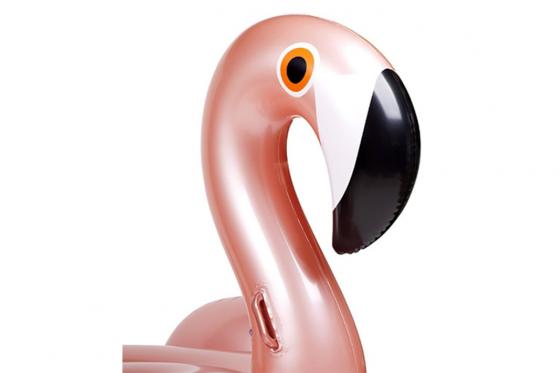Flamant rose gonflable  - 155 x 155 x 120 cm 1 