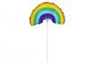 Folienballone Wonderland - 2-teilig - Einhorn & Regenbogen 1