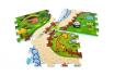 Tapis puzzle interactif - Tapis de jeu Animal Land 3