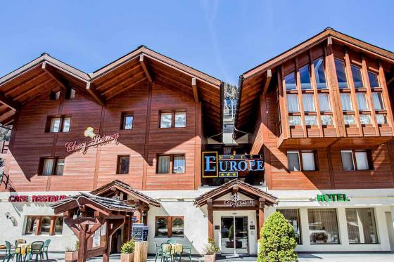 Übernachtung in Zinal - für 2 Personen mit 3-Gang Abendessen und Frühstück  