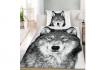 Bettwäsche Wolf - 160x210 & 65x100cm 