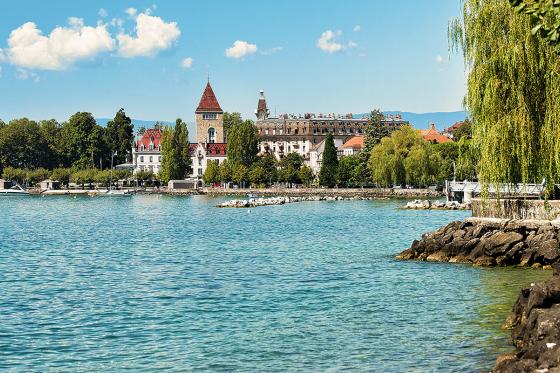 Übernachtung am Genfersee - im majestätischen Hotel Château d'Ouchy, Halbpension 7 
