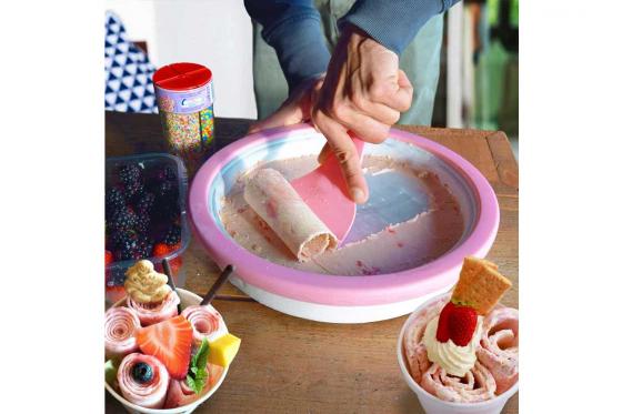 Piatto per gelato - con spatola e forme 4 