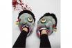 Chaussons Zombie   - Taille. 36-42 