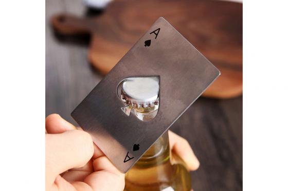 Flaschenöffner - Pik-Ass  