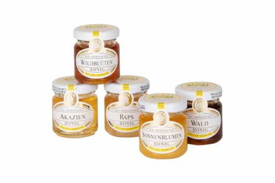 Honigtürmchen - 5 Honigsorten  2 