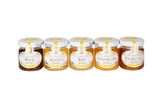 Honigtürmchen - 5 Honigsorten  3 