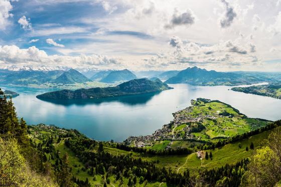 Schloss-Hotel Übernachtung - mit Sicht auf den Vierwaldstättersee 22 