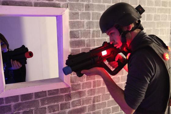 Escape Room & Laser Game - session de 30 minutes de jeu, pour 1 personne  