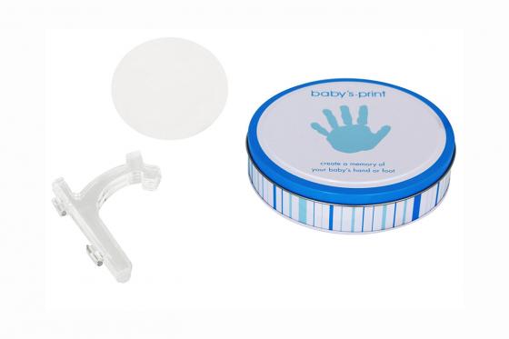 Handabdruck Set - Memory, blau 1 