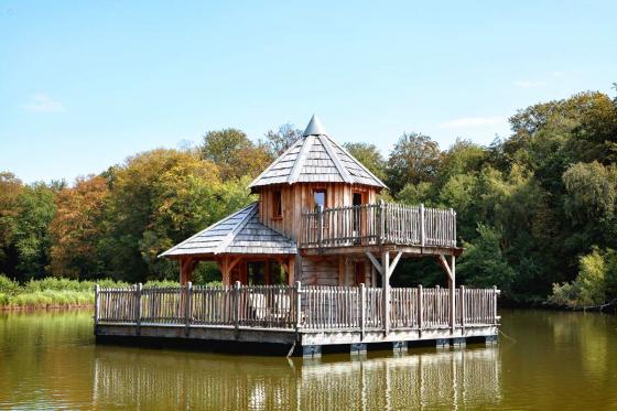 Séjour dans une cabane sur l'eau - pour 2 personnes, en demi-pension incluant la location de vélos 4 