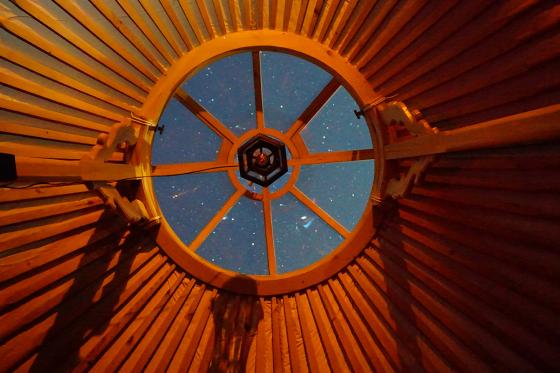 Jurten Übernachtung - 1 Nacht in der 5 Billionen Sterne Panorama Jurte | 2 Personen 13 