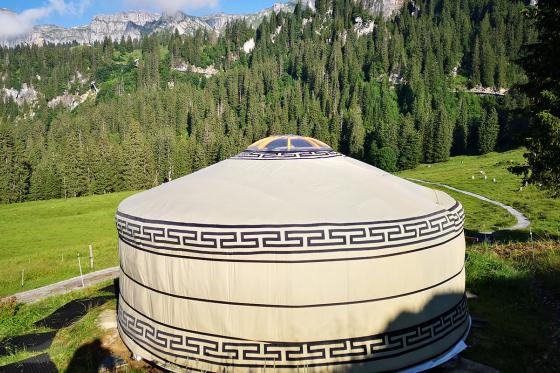 Jurten Übernachtung - 1 Nacht in der 5 Billionen Sterne Panorama Jurte | 2 Personen 18 