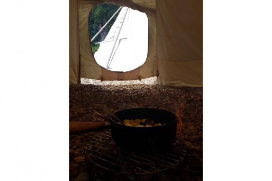 Tipi-Übernachtung - 1 Übernachtung für 2 Personen 3 