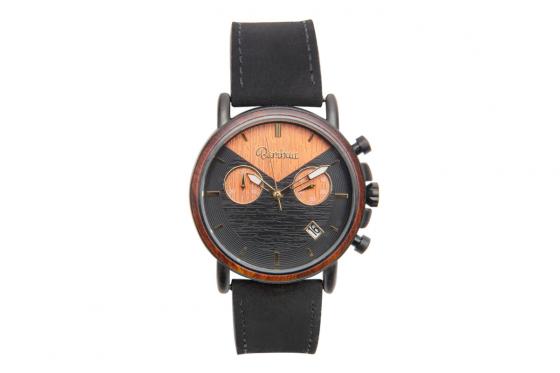 Bambuu Holzuhr - The Black Pearl Chrono  