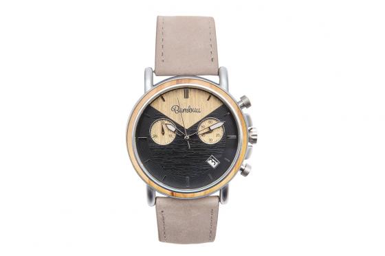 Bambuu Holzuhr - The Pearl Chrono  