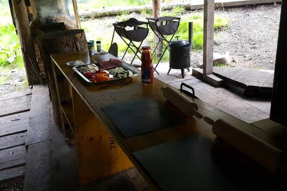 Nuit en tipi - 1 nuit pour 8 personnes  1 