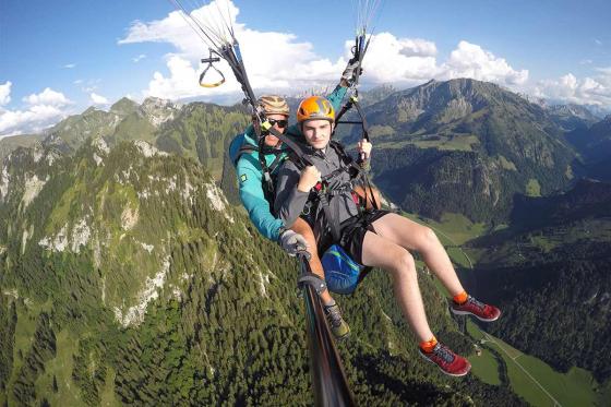  Parapente à Gruyère - 30 minutes pour 1 personne 1 