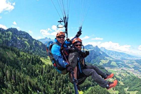  Parapente en Gruyère - 10 minutes pour 1 personne  