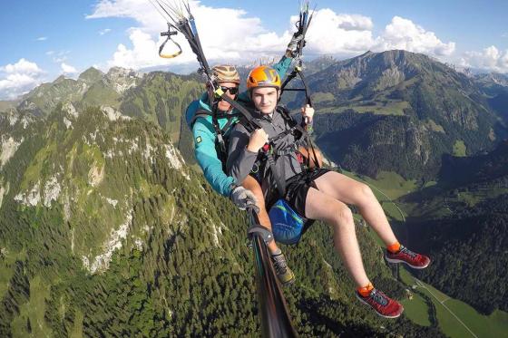  Parapente en Gruyère - 10 minutes pour 1 personne 1 