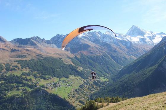 Mayen de luxe et parapente - séjour pour deux incluant un vol biplace en parapente 10 