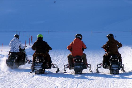 Motoslitta e fonduta per 2 - Azione nella neve ad Engelberg 5 