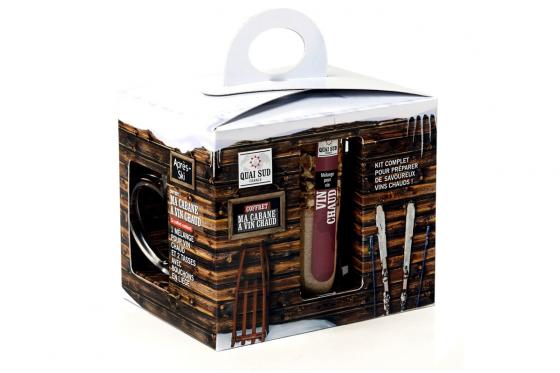 Geschenk-Set Glühweinstube - inkl. zwei Tassen 1 