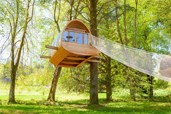 Nuit insolite dans une cabane - 1 nuit dans les arbres pour 2 personnes avec petit déjeuner    Nuit insolite dans une cabane - 1 nuit dans les arbres pour 2 personnes avec petit déjeuner