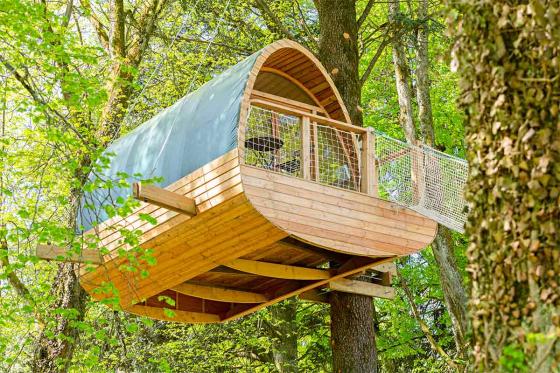 Nuit insolite dans une cabane - 1 nuit dans les arbres pour 2 personnes avec petit déjeuner  4  Nuit insolite dans une cabane - 1 nuit dans les arbres pour 2 personnes avec petit déjeuner  4