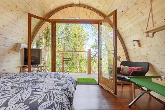 Nuit insolite dans une cabane - 1 nuit dans les arbres pour 2 personnes avec petit déjeuner  5  Nuit insolite dans une cabane - 1 nuit dans les arbres pour 2 personnes avec petit déjeuner  5