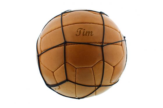Ballon de foot rétro en cuir - Personnalisable 1 