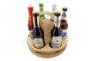 Support en bois pour bières - Personnalisable 