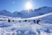 Übernachtung im Iglu - mit Schneeschuhwanderung im Fackelschein und Schlittelplausch 