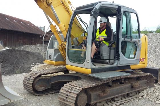 Baggerplausch - 30min freies Baggern mit 21 Tonnen Bagger 1 