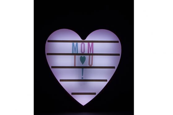 Herz Message Box   - mit 85 Buchstaben & Symbole 3 