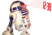 Réveil Star-Wars - R2-D2 avec projection 