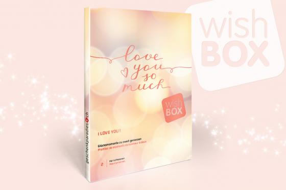 I love you - Wishbox - 1 coffret - plus de 25 expériences  