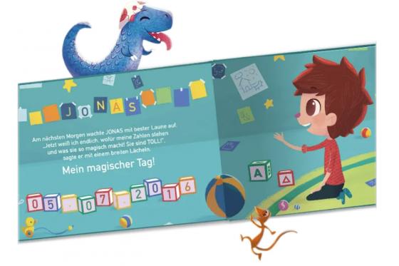Personalisiertes Kinderbuch - Meine magischen Zahlen 2 