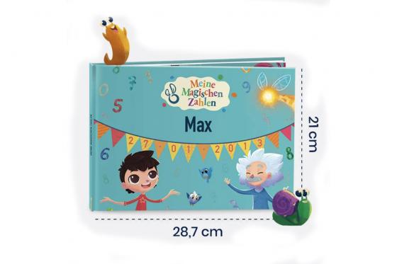 Personalisiertes Kinderbuch - Meine magischen Zahlen 3 