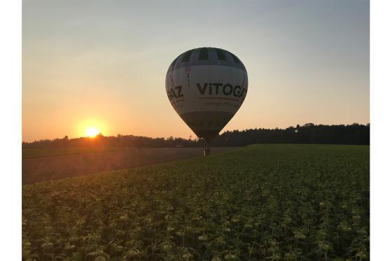 Sonnenaufgangs-Ballonfahrt - in Bern 2h Fahrt für 1 Person 2 