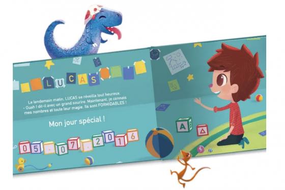 Livre personnalisé pour enfant  - Mes nombres magiques  2 