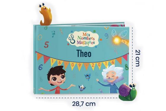Livre personnalisé pour enfant  - Mes nombres magiques  3 