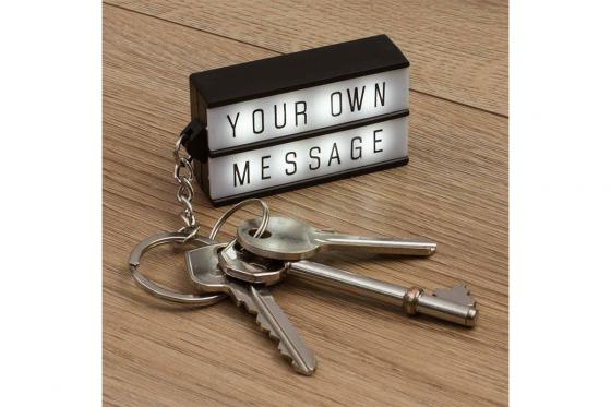 Mini Message Box - Schlüsselanhänger  