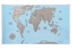 Carte du monde à gratter - Aux couleurs vives 1