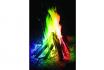 Poudre magique arc-en-ciel - Pack de 10, pour colorer les flammes 