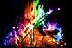 Zauberpulver Regenbogen - Flammenfärbung 10er Pack 1